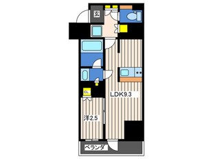 パークアクシス横浜阪東橋の物件間取画像